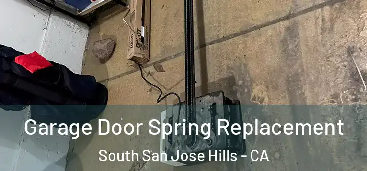  Garage Door Spring Replacement South San Jose Hills - CA