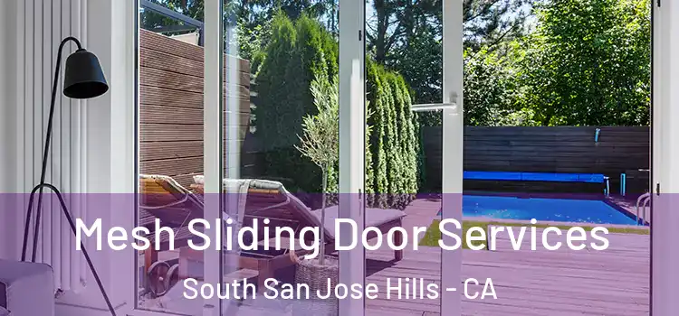  Mesh Sliding Door Services South San Jose Hills - CA