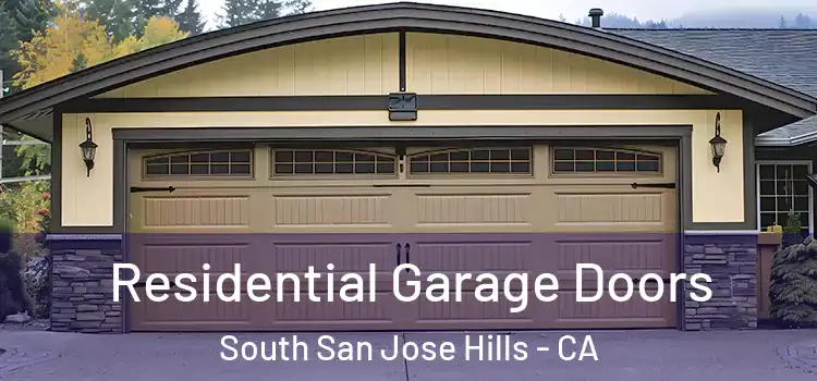  Residential Garage Doors South San Jose Hills - CA